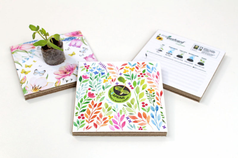For Companies EcoPostcard la cartolina ecologica con semi