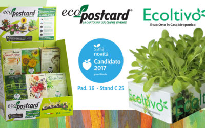 Al SANA 2017 Eco-postcard incontra Ecoltivo!