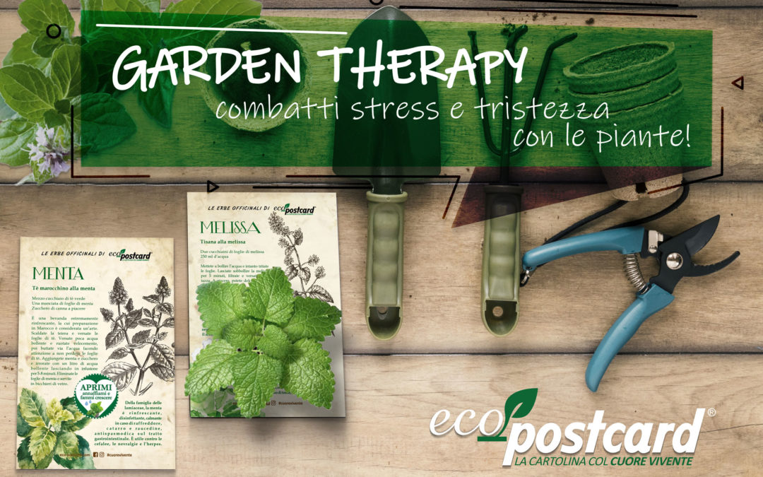 garden therapy sconfiggere ansia stress con le piante